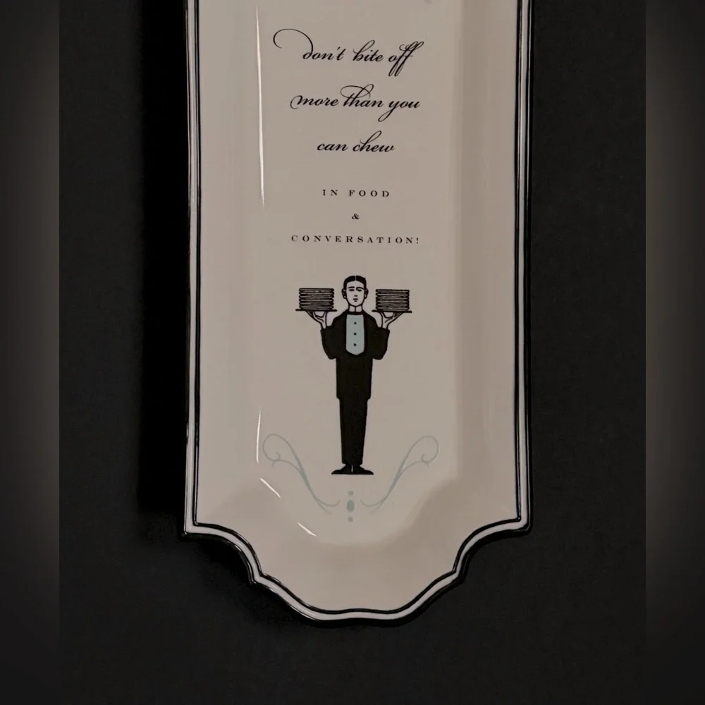 Grasslands Road “RULES OF THE TABLE” Tray